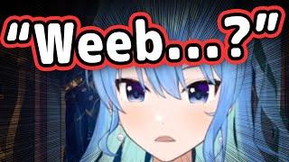 Suisei Learns What Weeb Means In English...【Hololive】