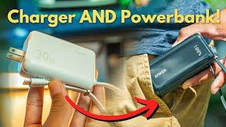 This Anker Wall Charger is ALSO a Powerbank Anker 3in1 PowerBank 