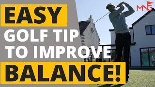 Stay Balanced In Your Swing