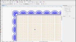 Tutorial coreldraw x7 Membuat Frame sertifikat
