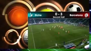 Elche vs Barcelona 0 4 Live full match 15012015  Spain – Copa del Re