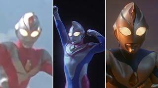 Ultraman Dyna All Transformation And Forms flash type - Strong type