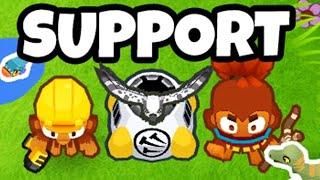 Chimps Vs SUPPORT TOWERS ONLY - BTD6