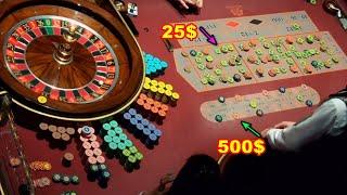 WATCH BIGGEST BET ROULETTE CHIPS 25$ and 100$ HOT TABLE BIG RISK EXCLUSIVE ️ 2024-07-09