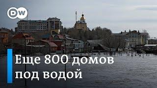 Уровень воды в Оренбурге поднимается