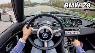 2001 BMW Z8 - Driving the Rare German V8 Roadster POV Binaural Audio