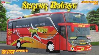 Livery SUGENG RAHAYU 557 • JB3 HINO Update ANGGA SAPUTRO X FARID MADYAWAN • Livery Mod Bussid