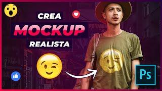 ⭐ Crea mockup de ropa  plantilla editable de manera realista con Photoshop + PSD gratis ⭐