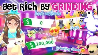 Step by Step How To GET RICH by GRINDING In Adopt Me Its Cxco Twins