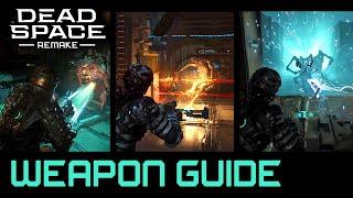 All Weapons in Dead Space Remake