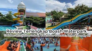 Boash Waterpark Bogor‼️13 Kolam Seru Hanya 15ribu Free Kolam Ombak