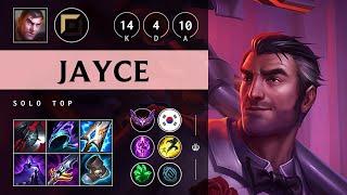 Jayce Top vs Aatrox Godlike - KR Master Patch 14.19