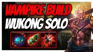 VAMPIRE BUILD RETURNS AND STILL CLAPS - Smite Sun Wukong solo