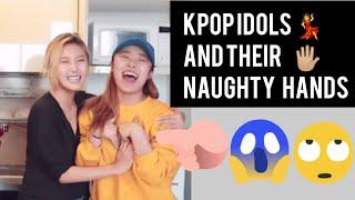 Kpop Idols Naughty Hands  Must Watch    #kpop #kpopff #kpopshorts #kpopfunnyvideos #btsff.