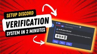 How to setup AuthGG Discord Verification Bot in 2 Minutes in 2023