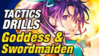 Fire Emblem Heroes - Tactics Drills Skill Studies 195 Goddess & Swordmaiden FEH