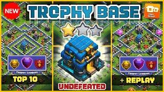 TOP 10 UNDEFEATED TH12 TROPHY BASE WITH REPLAY  TH12 TROPHY BASE WITH LINK  TH12 BASE 11282023