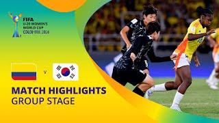 Colombia v Korea Republic  FIFA U-20 Womens World Cup Colombia 2024  Match Highlights