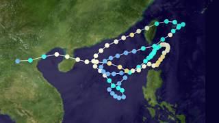 The Strangest Tropical Cyclone tracks Part 1