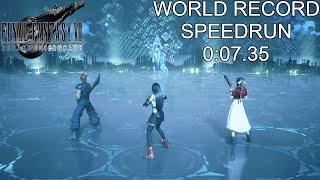 FF VIIRI Normal Mode Shiva WR Speedrun 007.35 WORLD RECORD