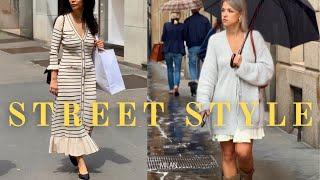 Italian Street Style Inspiration The Best Spring Looks•Stylish Locals of Milan•Spring 2024