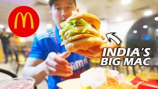 McDonalds in INDIA  Exclusive India Menu Butter Chicken Maharaja and more