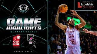 SIG Strasbourg v Telekom Baskets  Quarter Finals Game 2  HL - Basketball Champions League 202223