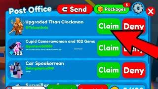 OMG  Im the LUCKIEST I got a Upgraded Titan Clockman  in Toilet Tower Defense EPISODE 73