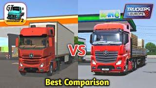 Truckers Of Europe 3 vs Grand Truck Simulator 2  Which one is best??  Top Comparison