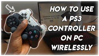 How To Use A PS3 Controller On A PC Wirelessly Without A Dongle  2024