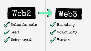 Web2 vs. crypto marketing