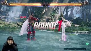 Lil Majin fights FightingGM and other MONSTERS in Tekken 8 Ranked