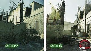 OLD vs. NEW part 2 - Call of Duty 4 Modern Warfare - Graphics Comparison