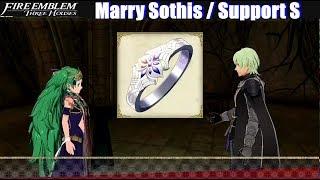 FE3H Marriage  Romance Sothis S Support Conversation - Fire Emblem Three Houses