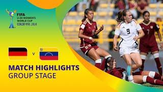 Germany v Venezuela  FIFA U-20 Womens World Cup Colombia 2024  Match Highlights