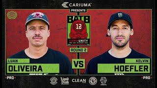 BATB 12 Luan Oliveira Vs. Kelvin Hoefler - Round 2  Battle At The Berrics - Presented By Cariuma