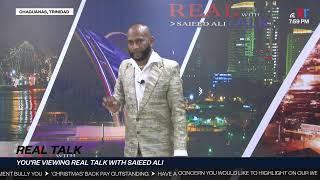 TUESDAY 14TH MAY 2024  REAL TALK WITH SAIEED ALI  LIVE