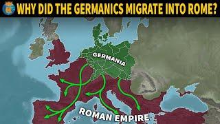 Why did the German Tribes Start Migrating?