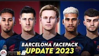 RELESEFull Facepack barcelona #fifa16 #fifa16offline #fifa16ultimateteam #facepack