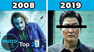 Top 21 Best Movies of Each Year 2000 - 2020