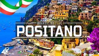 Beautiful Positano 4K • Relaxing Italian Music Instrumental Romantic • Video 4K UltraHD