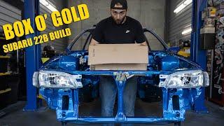 Subaru 22B Build The Golden Box GD WRX STI Fuel tank & More