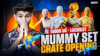 I GOT 4 MUMMY SET IN 16K UC  LUCKIEST CRATE OPENING BY LoLzZz