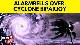 Cyclone Biparjoy Makes Way Towards Gujarat Coast Landfall Between Kutch & Karjat?  News18