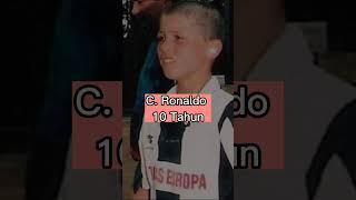 Pertumbuhan Cristiano Ronaldo Dari 1-37 tahun #shorts #cristianoronaldo
