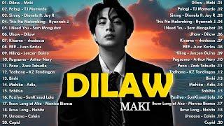 Dilaw - Maki Palagi - TJ Monterde  Best OPM Tagalog Love Songs With LyricsNew OPM Songs 2024