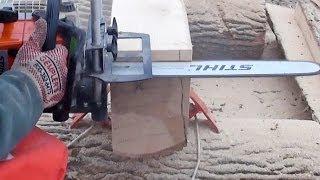 Logosol Timberjig Review 3 - Chainsaw Milling Day