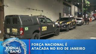 Agente da Força Nacional é baleado na cabeça na Zona Norte do RJ  Jornal da Band