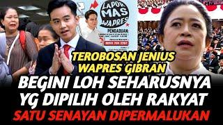 TEROBOSAN JENIUS WAPRES GIBRAN PERMALUKAN YG SUKA NGAKU WAKIL RAKYAT 