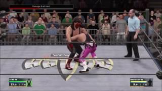 WWE 2K17 Showcase Sting VS Bret Hart